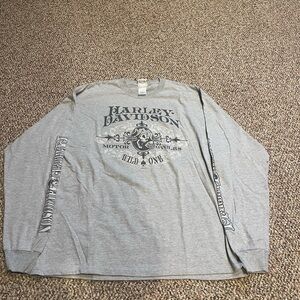 Men’s long sleeve Harley Davidson shirt